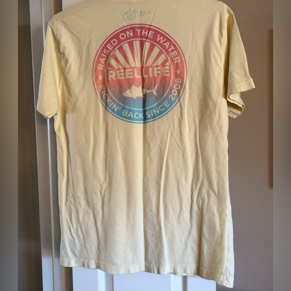 Reel Life mens tee shirt - Picture 3 of 5